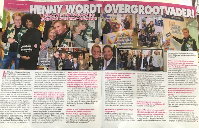 Party kopt met: Henny wordt overgrootvader