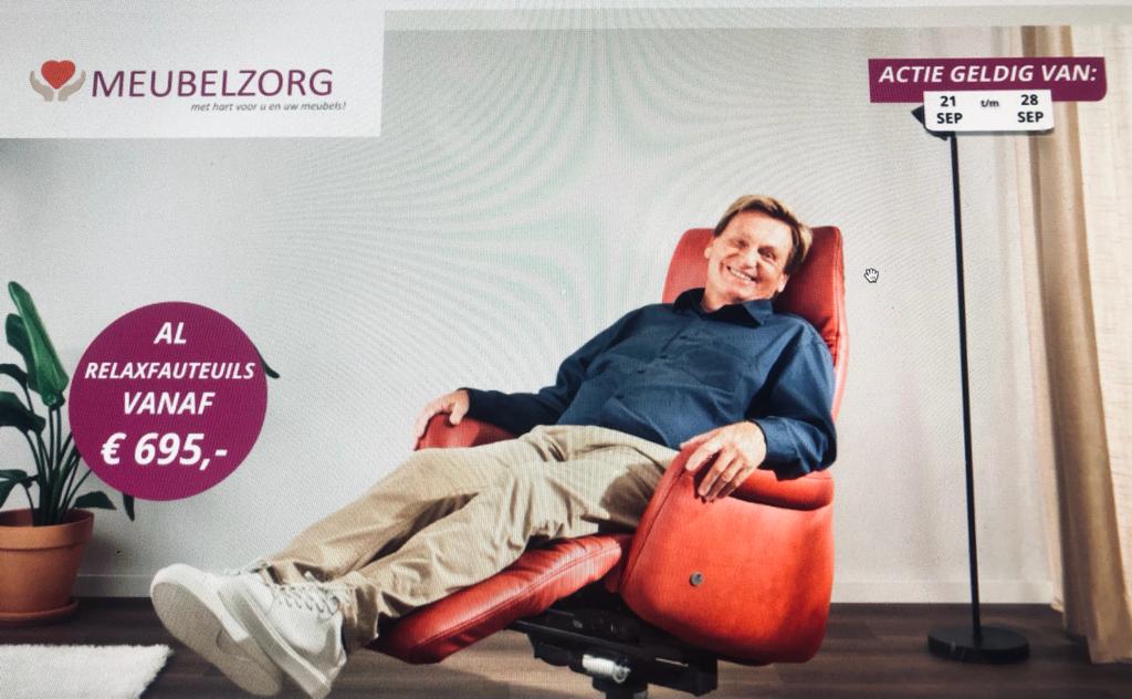 Van een goed doel naar een goede stoel!