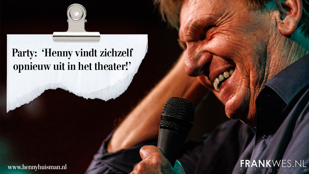 Wát een mooie recensies van Henny's theatershow!