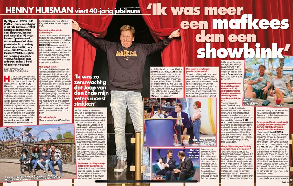 Privé: Henny viert 40 jarig jubileum!