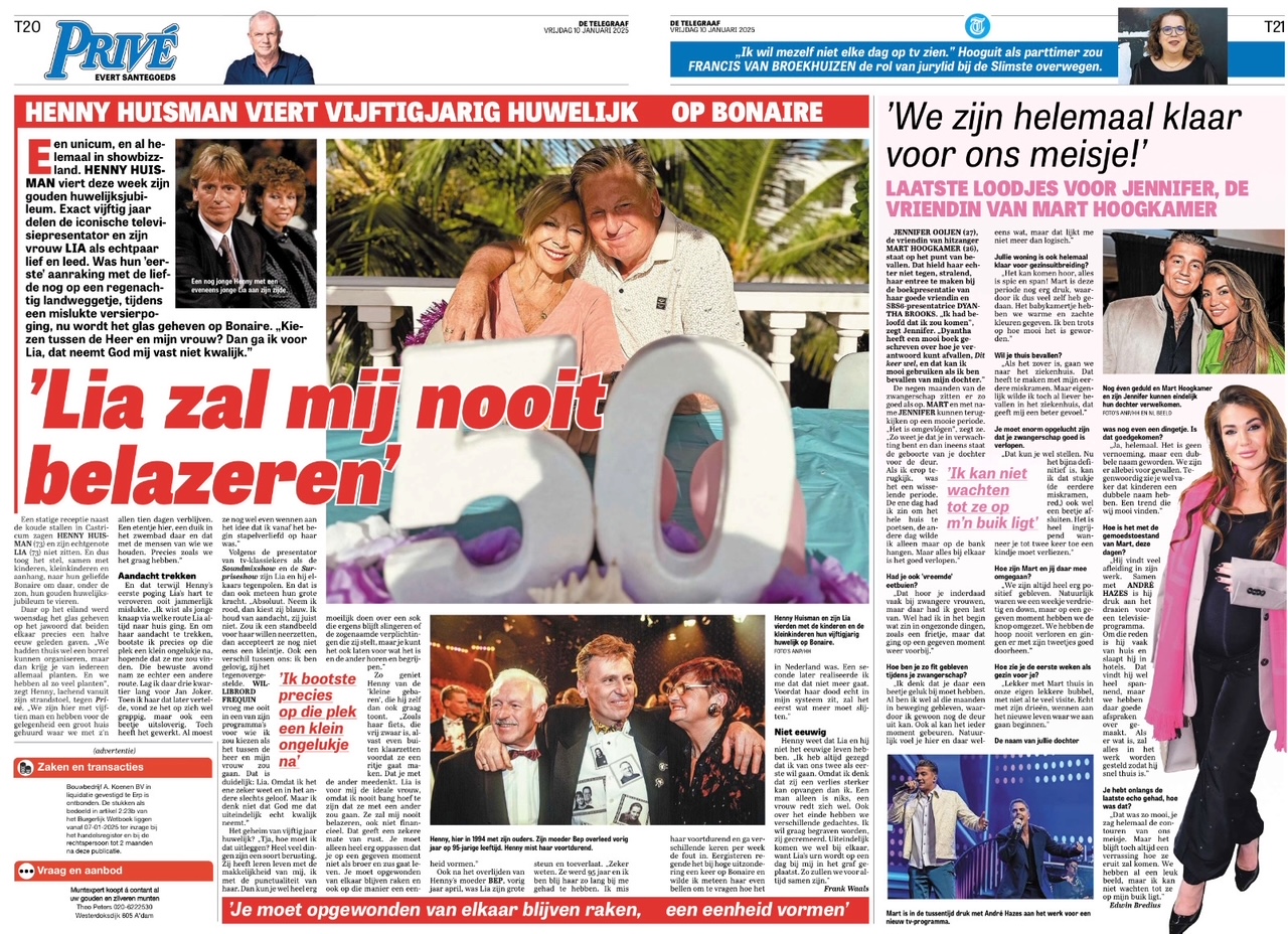 Privé: Lia zal mij nooit belazeren!