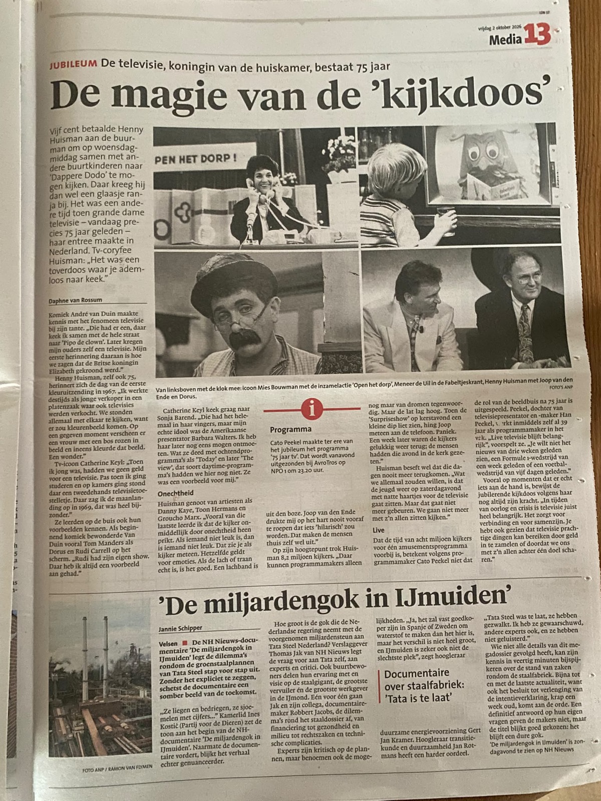 De magie van de 'kijkdoos' 